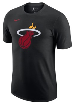 T-shirt męski Nike NBA Miami Heat Essential - Czerń ze sklepu Nike poland w kategorii T-shirty męskie - zdjęcie 173816872