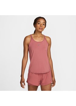 Damska koszulka bez rękawów wzmocniona paseczkami Dri-FIT Nike One Classic - Różowy ze sklepu Nike poland w kategorii Bluzki damskie - zdjęcie 173816920