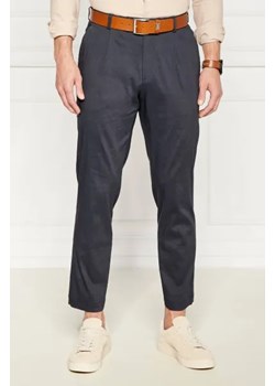 BOSS BLACK Lniane spodnie P-Perin-RDS-WG-242 | Relaxed fit ze sklepu Gomez Fashion Store w kategorii Spodnie męskie - zdjęcie 173819692