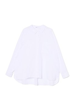 Cropp - Biała klasyczna koszula - biały ze sklepu Cropp w kategorii Koszule damskie - zdjęcie 173821124