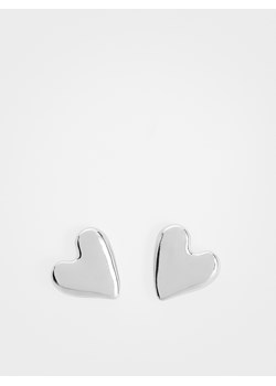 Reserved - Kolczyki z motywem serca - srebrny ze sklepu Reserved w kategorii Kolczyki - zdjęcie 173822531