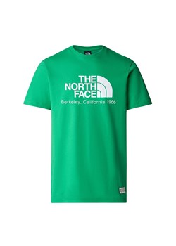 Koszulka The North Face Berkeley California 0A87U5PO81 - zielona ze sklepu streetstyle24.pl w kategorii T-shirty męskie - zdjęcie 173822781