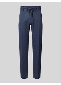 Spodnie do garnituru o kroju regular fit z kantami ze sklepu Peek&Cloppenburg  w kategorii Spodnie męskie - zdjęcie 173822934
