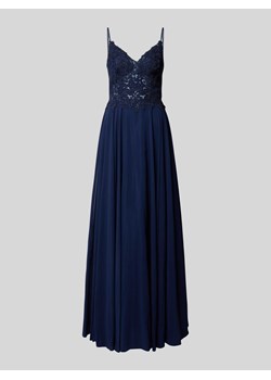 Sukienka wieczorowa obszyta ozdobnymi kamieniami ze sklepu Peek&Cloppenburg  w kategorii Sukienki - zdjęcie 173822944