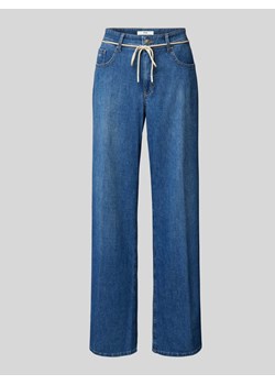 Jeansy o kroju regular fit z wiązanym paskiem model ‘Style.Morgan’ ze sklepu Peek&Cloppenburg  w kategorii Jeansy damskie - zdjęcie 173822971
