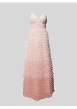 Sukienka wieczorowa z cienkimi ramiączkami ze sklepu Peek&Cloppenburg  w kategorii Sukienki - zdjęcie 173823001