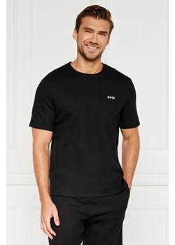 BOSS BLACK T-shirt Waffle | Regular Fit ze sklepu Gomez Fashion Store w kategorii T-shirty męskie - zdjęcie 173823271