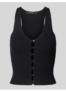 Top na ramiączkach z dekoltem w serek ze sklepu Peek&Cloppenburg  w kategorii Bluzki damskie - zdjęcie 173824523