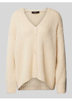 Sweter z dzianiny z listwą guzikową model ‘ARDUINO’ ze sklepu Peek&Cloppenburg  w kategorii Swetry damskie - zdjęcie 173824540
