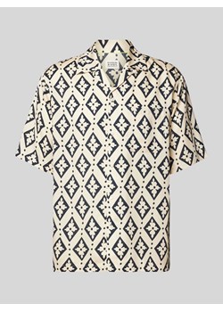 Koszula casualowa o kroju regular fit z kołnierzem z połami ze sklepu Peek&Cloppenburg  w kategorii Koszule męskie - zdjęcie 173824572