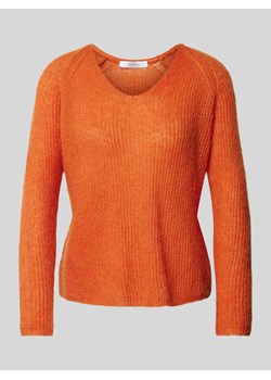 Sweter z dzianiny z fakturowanym wzorem model ‘FRESIS’ ze sklepu Peek&Cloppenburg  w kategorii Swetry damskie - zdjęcie 173824601