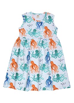 Walkiddy Sukienka w kolorze błękitnym ze wzorem ze sklepu Limango Polska w kategorii Sukienki dziewczęce - zdjęcie 173824850