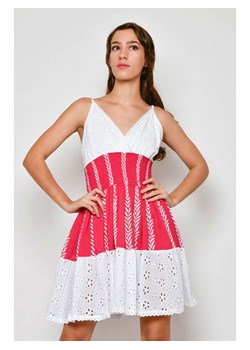 Tarifa Sukienka w kolorze biało-czerwonym ze sklepu Limango Polska w kategorii Sukienki - zdjęcie 173824933