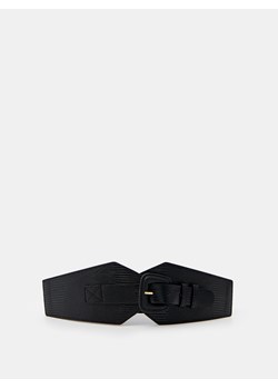 Mohito - Szeroki pasek na gumie - czarny ze sklepu Mohito w kategorii Paski damskie - zdjęcie 173825501