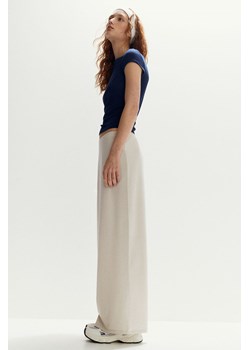H & M - Dżersejowa spódnica ołówkowa - Beżowy ze sklepu H&M w kategorii Spódnice - zdjęcie 173827343