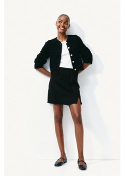 H & M - Trapezowa spódnica mini - Czarny ze sklepu H&M w kategorii Spódnice - zdjęcie 173827352