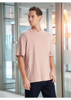 Sinsay - Koszulka oversize - różowy ze sklepu Sinsay w kategorii T-shirty męskie - zdjęcie 173828754