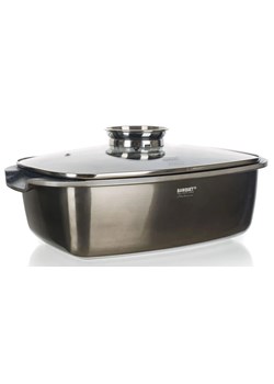 Aluminiowa brytfanna z powłoką granitową 5,7L - Daxer 12X ze sklepu Edinos.pl w kategorii Garnki - zdjęcie 173829294