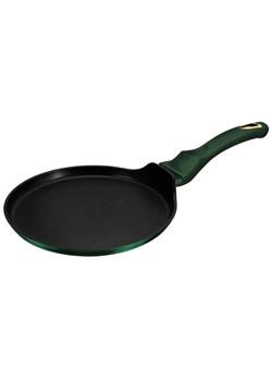 Zielona granitowa patelnia do naleśników 25cm R8-G55 ze sklepu Edinos.pl w kategorii Naczynia - zdjęcie 173829400