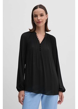 Lauren Ralph Lauren bluzka damska kolor czarny gładka ze sklepu ANSWEAR.com w kategorii Bluzki damskie - zdjęcie 173831900