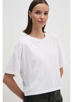 Dkny t-shirt damski kolor biały DJ4T1178 ze sklepu ANSWEAR.com w kategorii Bluzki damskie - zdjęcie 173832310