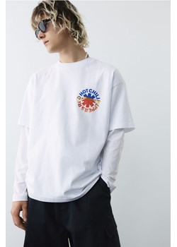 H & M - T-shirt Loose Fit - Biały ze sklepu H&M w kategorii Bluzki damskie - zdjęcie 173833213