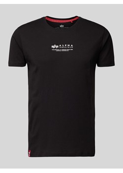 T-shirt z nadrukiem z logo ze sklepu Peek&Cloppenburg  w kategorii T-shirty męskie - zdjęcie 173833272