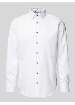 Koszula biznesowa o kroju regular fit z kołnierzykiem typu kent ze sklepu Peek&Cloppenburg  w kategorii Koszule męskie - zdjęcie 173833310