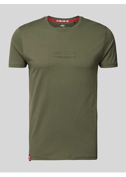 T-shirt z nadrukiem z logo ze sklepu Peek&Cloppenburg  w kategorii T-shirty męskie - zdjęcie 173833474