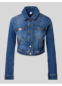 Kurtka jeansowa z kieszeniami na piersi ze sklepu Peek&Cloppenburg  w kategorii Kurtki damskie - zdjęcie 173833483