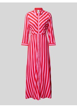Długa sukienka z listwą guzikową na całej długości model ‘SAVANNA’ ze sklepu Peek&Cloppenburg  w kategorii Sukienki - zdjęcie 173833513