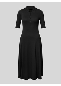 Sukienka polo z rękawem o dł. 1/2 model ‘LILLIANNA’ ze sklepu Peek&Cloppenburg  w kategorii Sukienki - zdjęcie 173833530