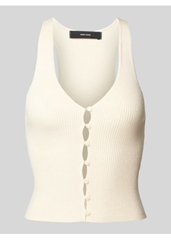 Top na ramiączkach z dekoltem w serek ze sklepu Peek&Cloppenburg  w kategorii Bluzki damskie - zdjęcie 173833534
