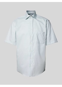 Koszula biznesowa o kroju comfort fit ze wzorem na całej powierzchni ze sklepu Peek&Cloppenburg  w kategorii Koszule męskie - zdjęcie 173833612