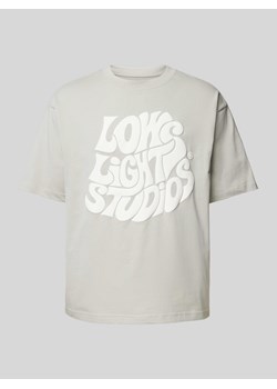 T-shirt z nadrukiem z logo model ‘RETRO’ ze sklepu Peek&Cloppenburg  w kategorii T-shirty męskie - zdjęcie 173833631
