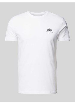 T-shirt z nadrukiem z logo ze sklepu Peek&Cloppenburg  w kategorii T-shirty męskie - zdjęcie 173833684