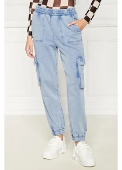 Hugo Blue Spodnie Nafilia | Regular Fit ze sklepu Gomez Fashion Store w kategorii Spodnie damskie - zdjęcie 173835481