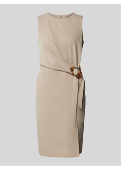 Sukienka kopertowa o długości do kolan z aplikacją ze sklepu Peek&Cloppenburg  w kategorii Sukienki - zdjęcie 173837021