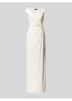 Sukienka wieczorowa z wiązanym detalem model ‘LEONIDAS’ ze sklepu Peek&Cloppenburg  w kategorii Sukienki - zdjęcie 173837573