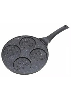 Aluminiowa patelnia do placuszków z minkami 26,5cm D1-E55 ze sklepu Edinos.pl w kategorii Naczynia - zdjęcie 173837834