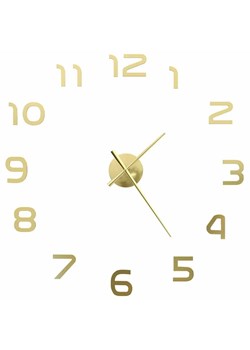 Glamour złoty zegar ścienny 100 cm - Roraz 3X ze sklepu Edinos.pl w kategorii Zegary - zdjęcie 173837863