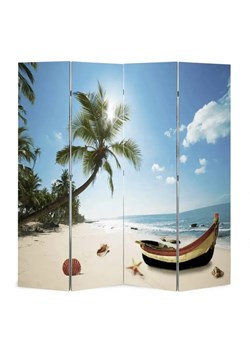 Wewnętrzny parawan z nadrukiem plaży G4-Z92 - id: 24712 - marki Elior - 173838044 Wewnętrzny parawan z nadrukiem plaży G4-Z92 ze sklepu Edinos.pl w kategorii Meble - zdjęcie 173838044