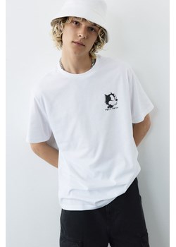 H & M - T-shirt Regular Fit - Biały ze sklepu H&M w kategorii T-shirty męskie - zdjęcie 173838642