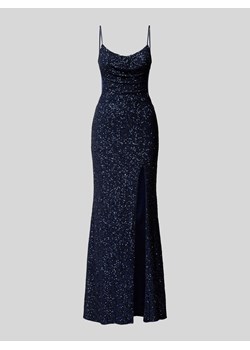 Sukienka wieczorowa z obszyciem cekinami ze sklepu Peek&Cloppenburg  w kategorii Sukienki - zdjęcie 173839511