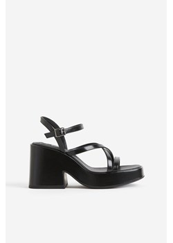 H & M - Sandały na platformie - Czarny ze sklepu H&M w kategorii Sandały damskie - zdjęcie 173840532