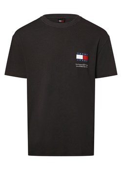 Tommy Jeans Koszulka męska Mężczyźni Bawełna czarny nadruk ze sklepu vangraaf w kategorii T-shirty męskie - zdjęcie 173842531