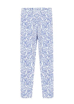 COOL CLUB Legginsy w kolorze niebiesko-białym ze sklepu Limango Polska w kategorii Spodnie dziewczęce - zdjęcie 173844990