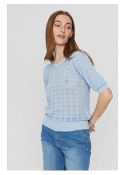NÜMPH Sweter &quot;Aspen&quot; w kolorze błękitnym ze sklepu Limango Polska w kategorii Swetry damskie - zdjęcie 173845350