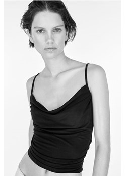 H & M - Top na ramiączkach - Czarny ze sklepu H&M w kategorii Bluzki damskie - zdjęcie 173847790