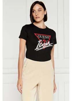 GUESS T-shirt | Regular Fit ze sklepu Gomez Fashion Store w kategorii Bluzki damskie - zdjęcie 173847910